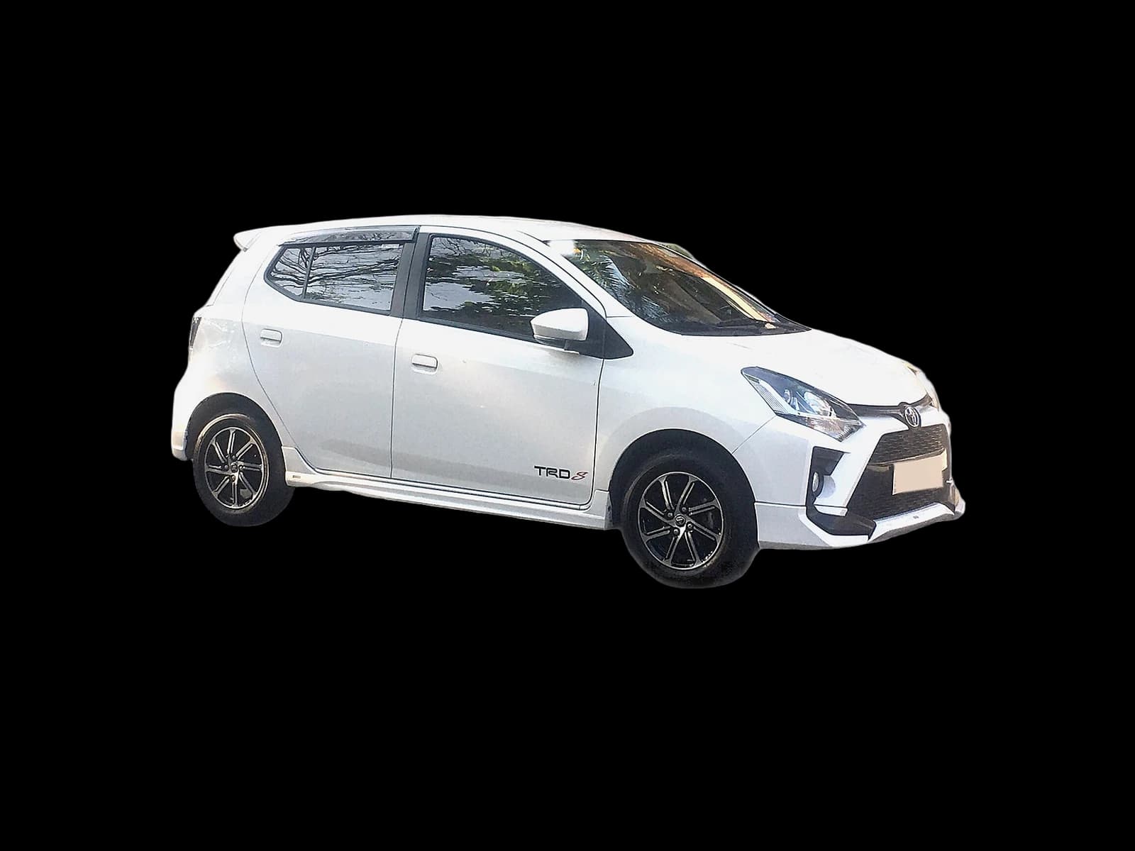 Hatchback, front corner view