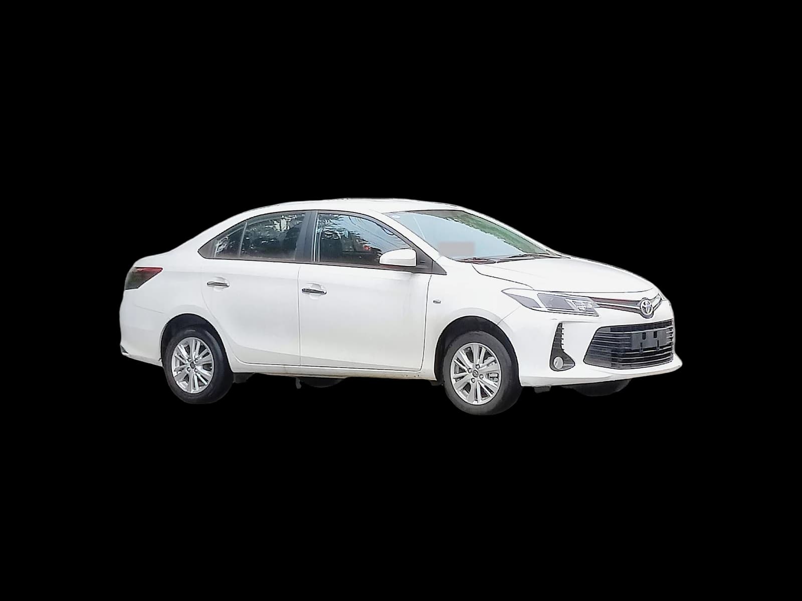 Sedan, front corner view